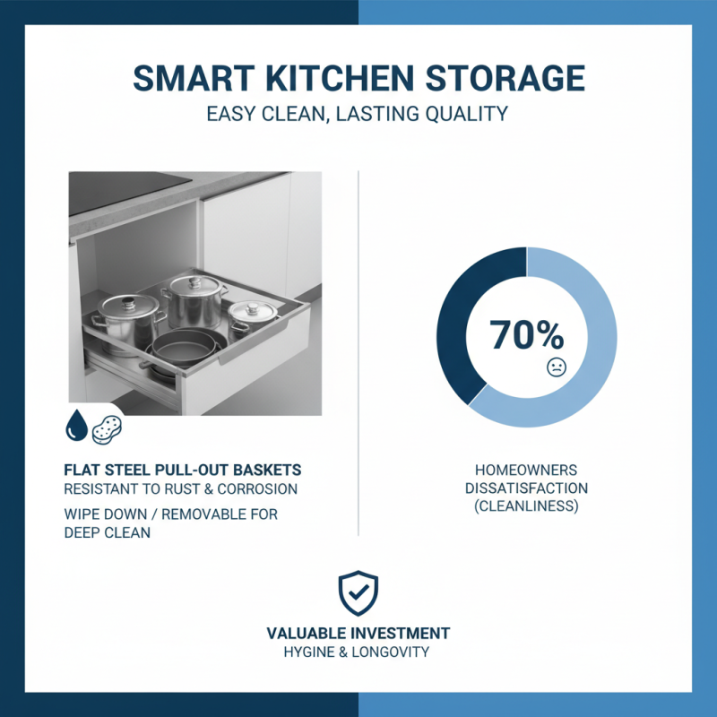 Why You Should Choose High Quality Kitchen Flat Steel Pull Out Baskets for Storage