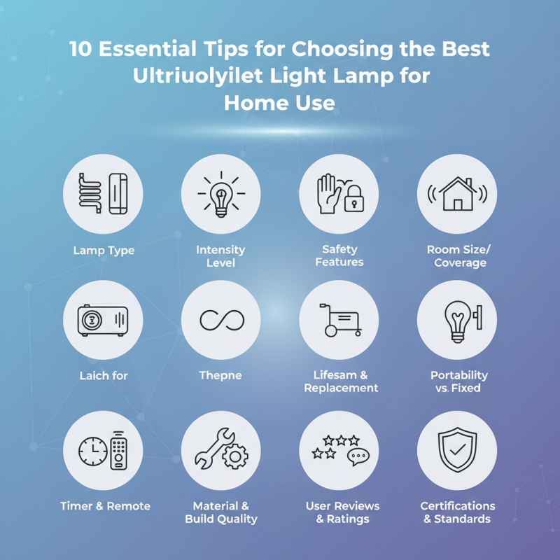 10 Essential Tips for Choosing the Best Ultraviolet Light Lamp for Home Use