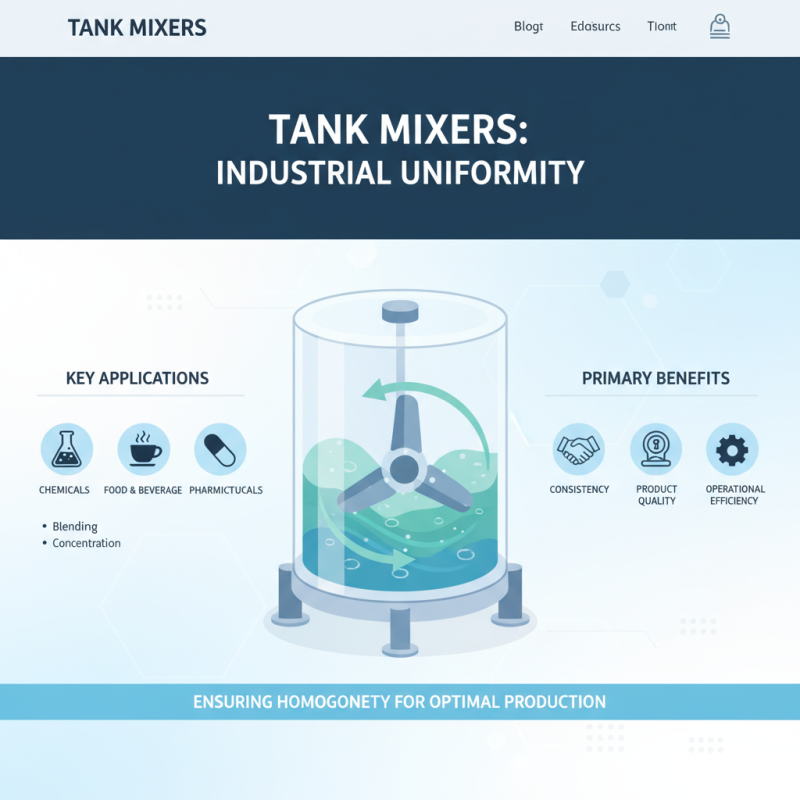 2025 How to Choose the Right Tank Mixer for Your Industrial Needs