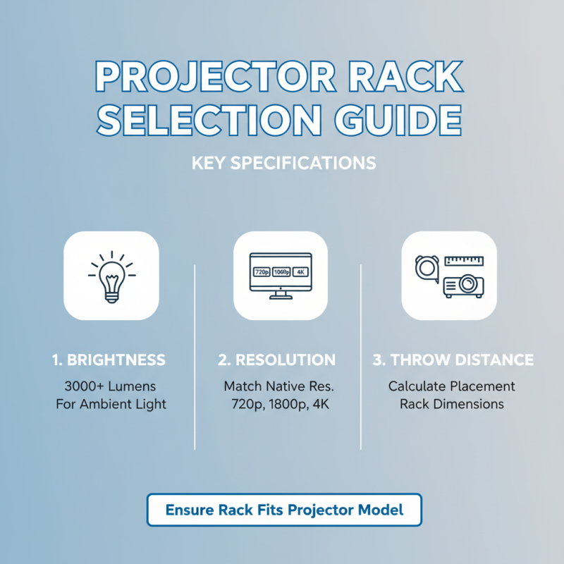 Top 10 Tips for Choosing the Best Projector Rack for Your Setup