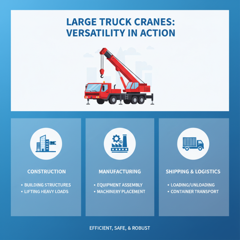 What is a Large Truck Crane? Features, Uses, and Benefits Explained
