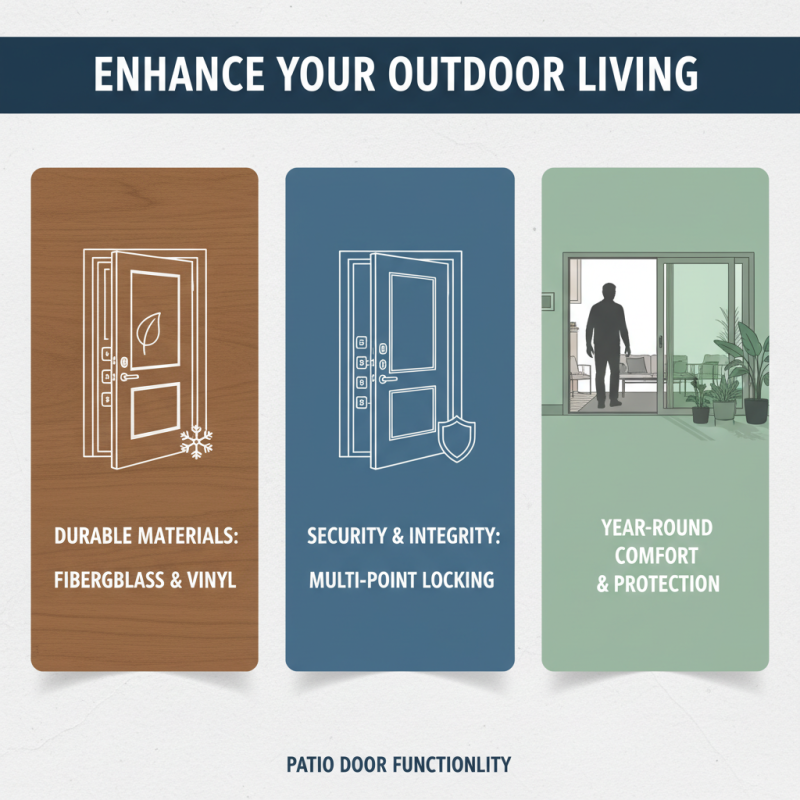 Top Patio Doors Ideas to Enhance Your Outdoor Living Space