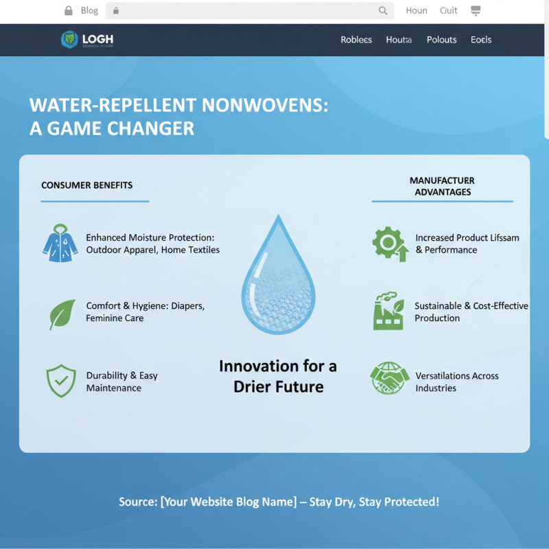 2025 Top Water Repellent Nonwoven Materials: Applications and Benefits