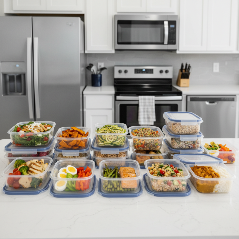 Top 10 Benefits of Using Plastic Food Containers for Meal Prep