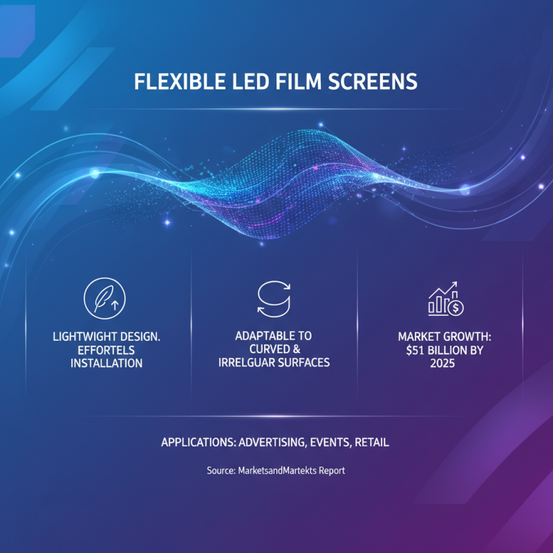 Top Benefits of Using Flexible Led Film Screen for Modern Displays