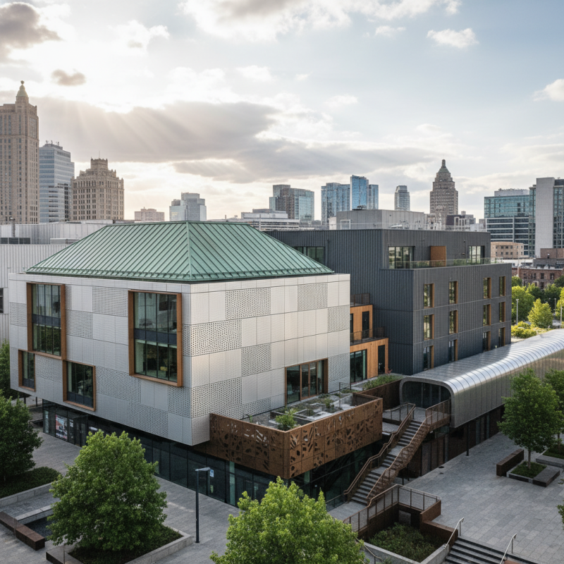 What is Architectural Sheet Metal and Its Applications in Construction