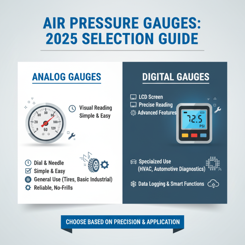 How to Choose the Best Air Pressure Gauge for Your Needs in 2025