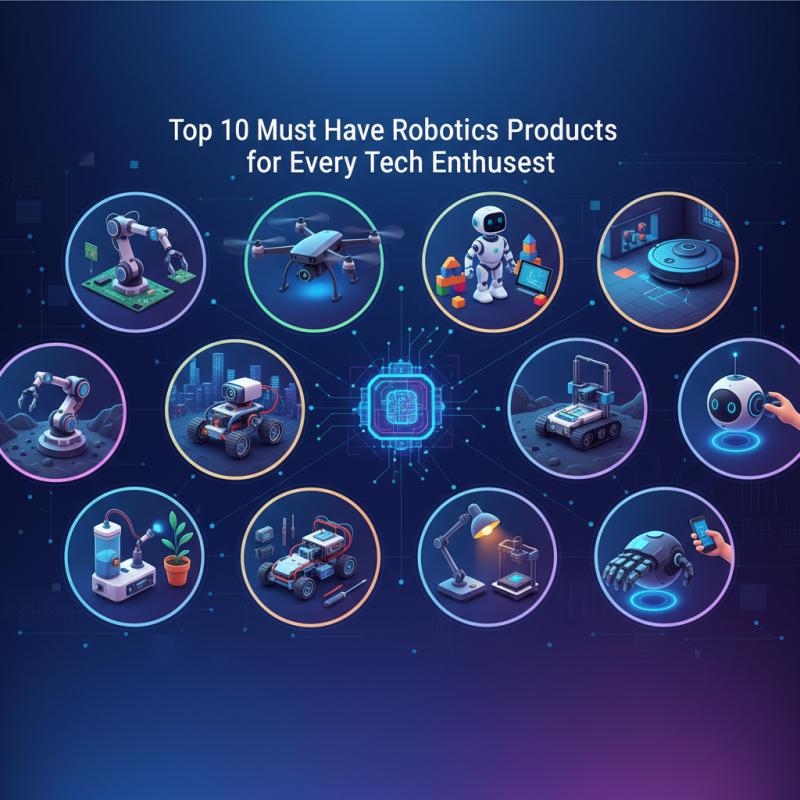 Top 10 Must Have Robotics Products for Every Tech Enthusiast
