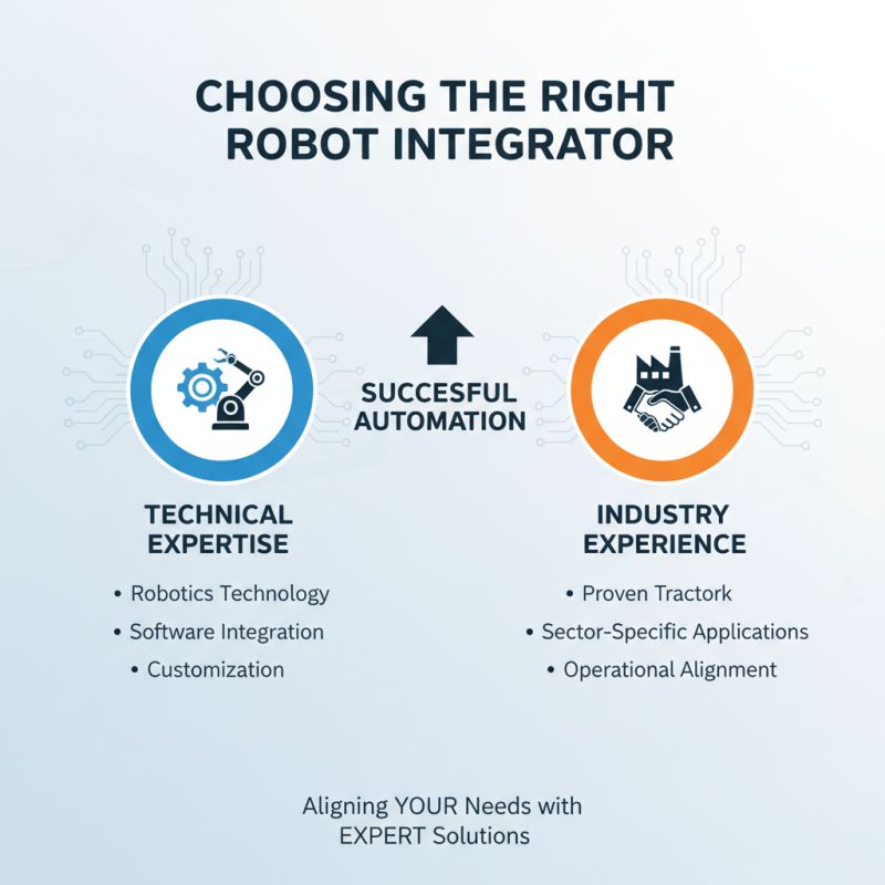 How to Choose the Right Robot Integrator for Your Automation Needs