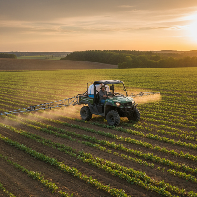 What is a UTV Sprayer with Boom Uses Benefits and Key Features