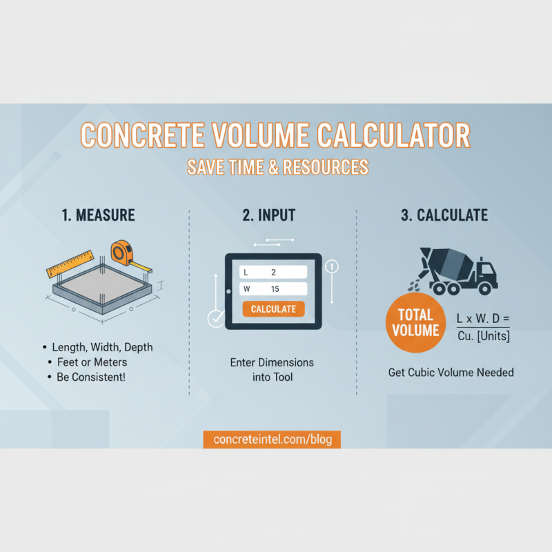 What is a Concrete Volume Calculator and How to Use It Effectively