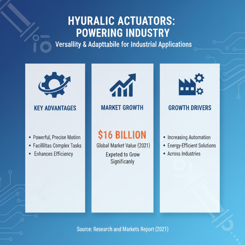 Top 5 Benefits of Using Hydraulic Actuators in Industrial Applications