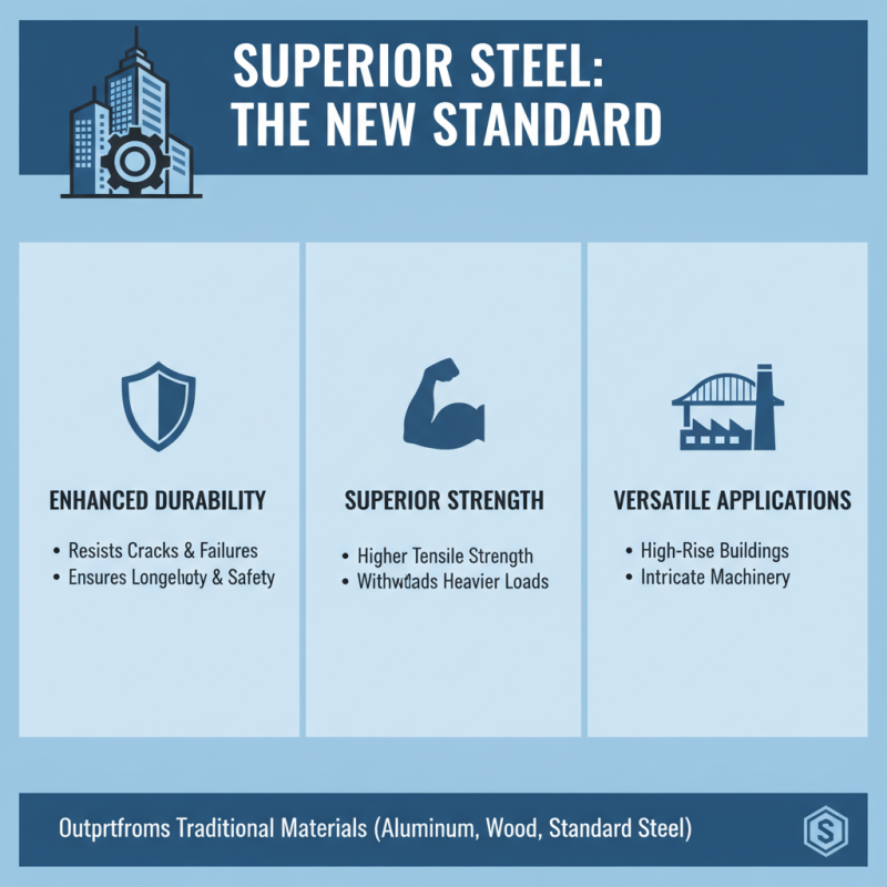 Top 10 Benefits of Superior Steel in Construction and Manufacturing
