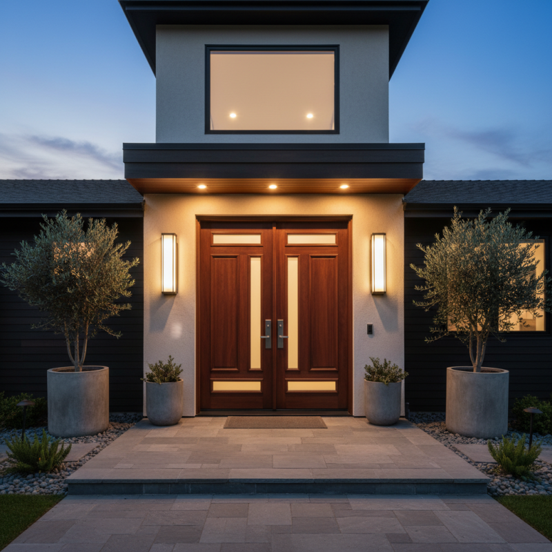 Top Front Entry Doors for Enhanced Home Curb Appeal and Security