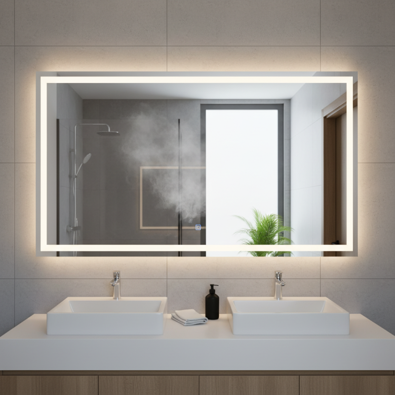 How to Choose the Best Anti Fog LED Mirror for Your Bathroom