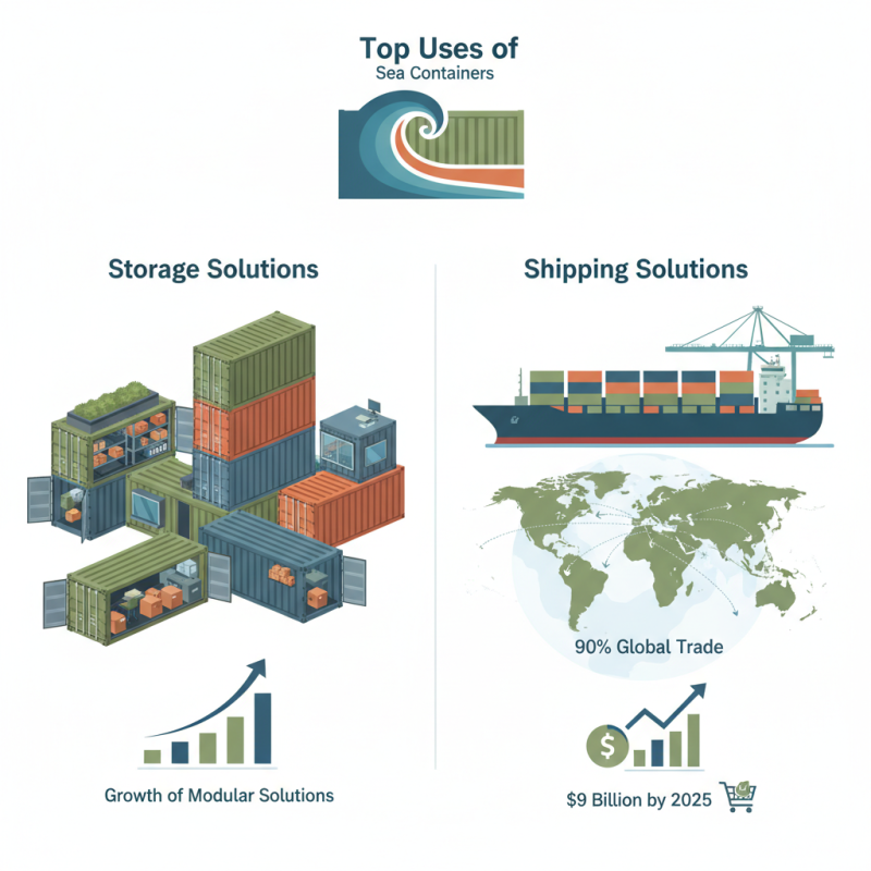 Top Uses of Sea Containers for Storage and Shipping Solutions