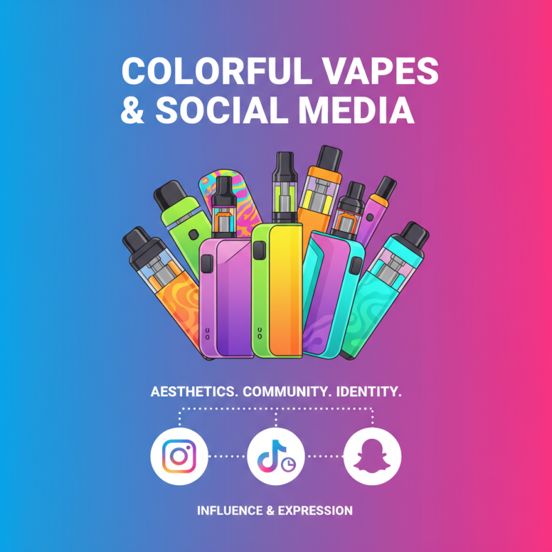 Why Are Colored Vapes Gaining Popularity Among Vaping Enthusiasts?