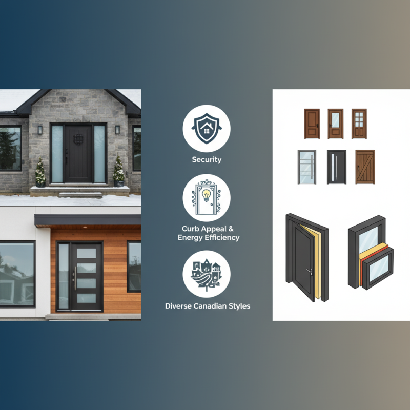Top Exterior Doors in Canada for Ultimate Curb Appeal and Security