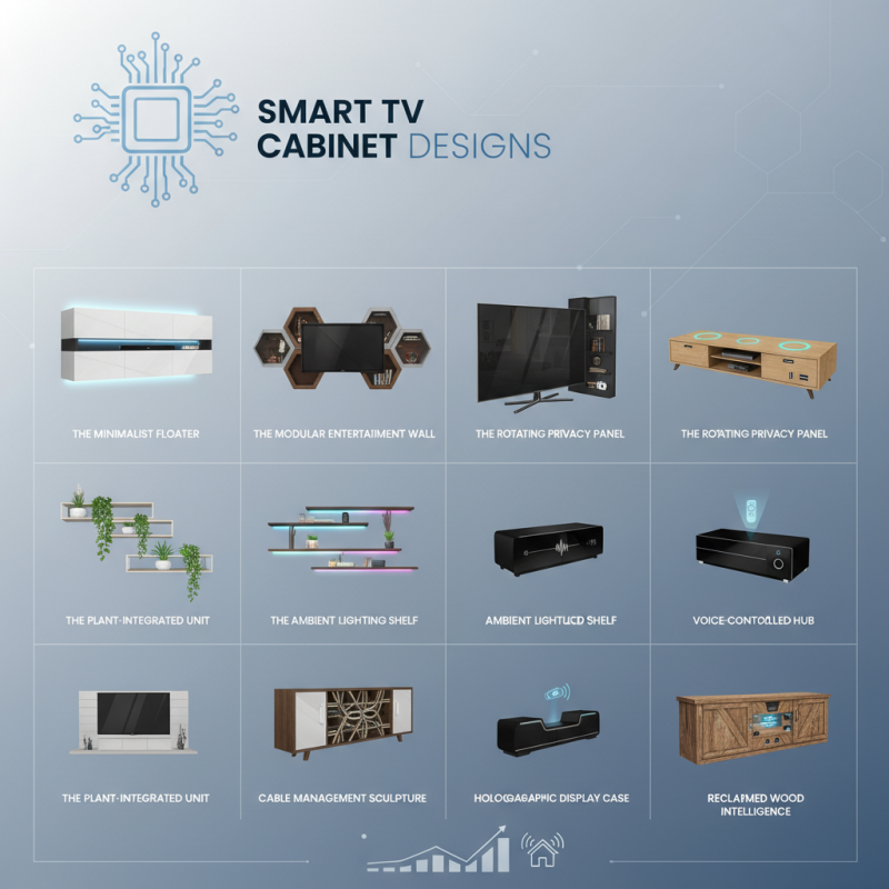 Top 10 Smart TV Cabinet Designs for Modern Living Rooms