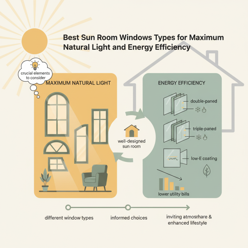Best Sun Room Windows Types for Maximum Natural Light and Energy Efficiency