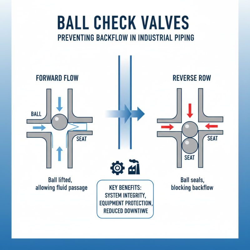 Top 10 Benefits of Using Ball Check Valves in Industrial Applications