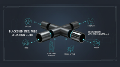 2025 Guide: How to Choose the Right Blackened Steel Tube for Your Project