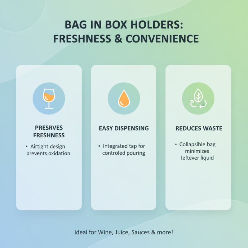 Top 10 Bag in Box Holder Solutions for Easy Storage and Pouring