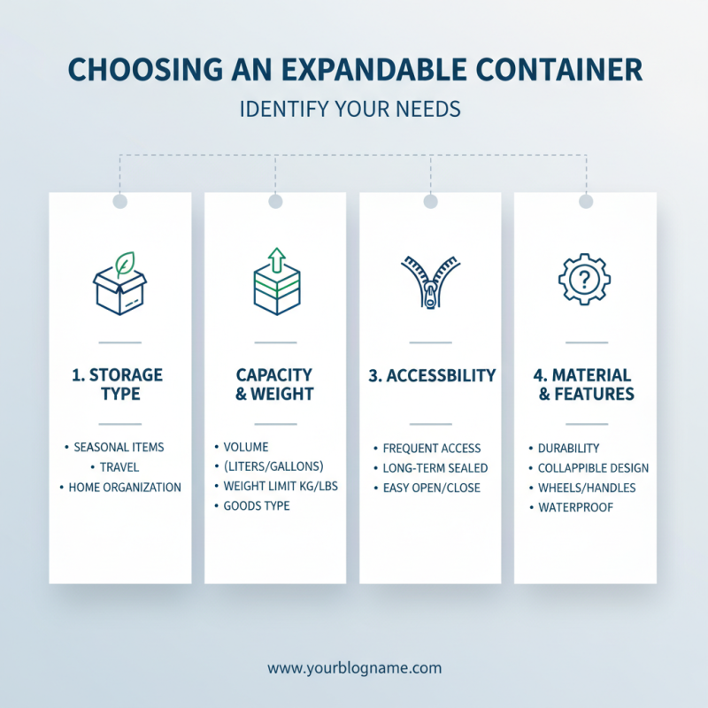 How to Choose the Best Expandable Container for Your Needs in 2025