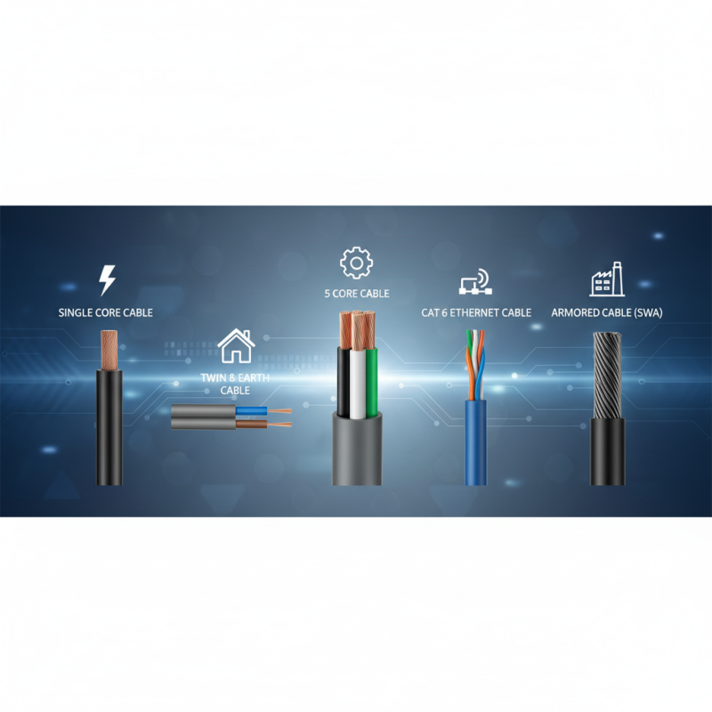 Top 5 Core Cable Types That You Need To Know For Your Projects