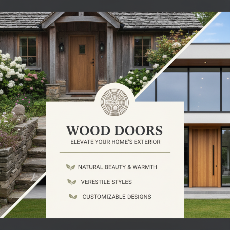 Top Benefits of Choosing Wood Doors for Your Home Exterior