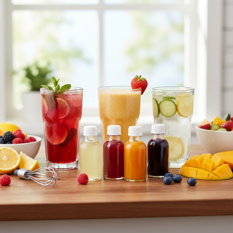 How to Use Natural Fruit Flavor Extracts for Delicious Beverages and Recipes