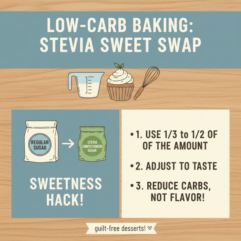 How to Use Stevia Confectioners Sugar for Delicious Low-Carb Desserts
