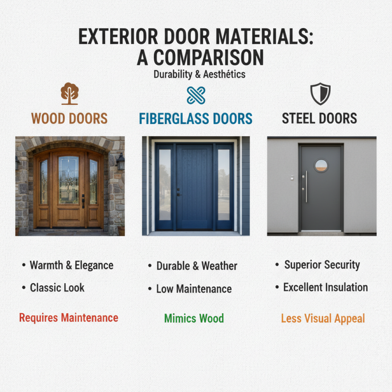 How to Choose the Best Exterior Doors for Your Home Improvement Needs