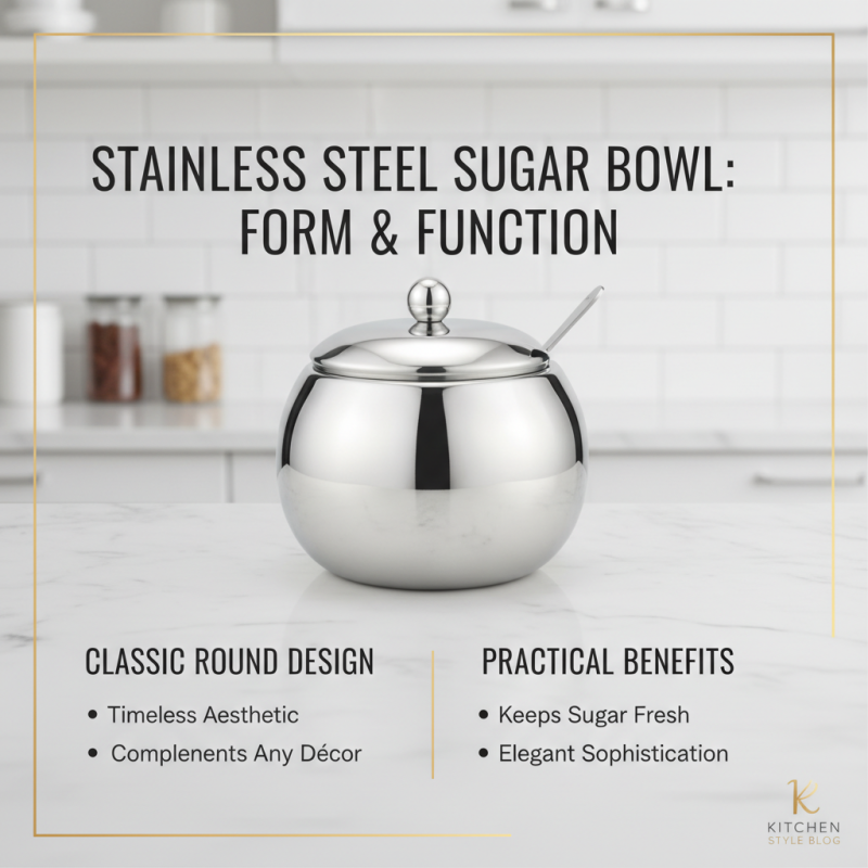 How to Choose the Best Stainless Steel Sugar Bowl for Your Kitchen