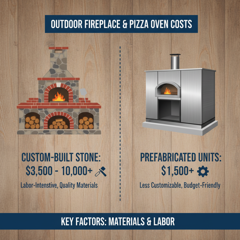 Cost of Outdoor Fireplace with Pizza Oven and Best Options for Your Budget
