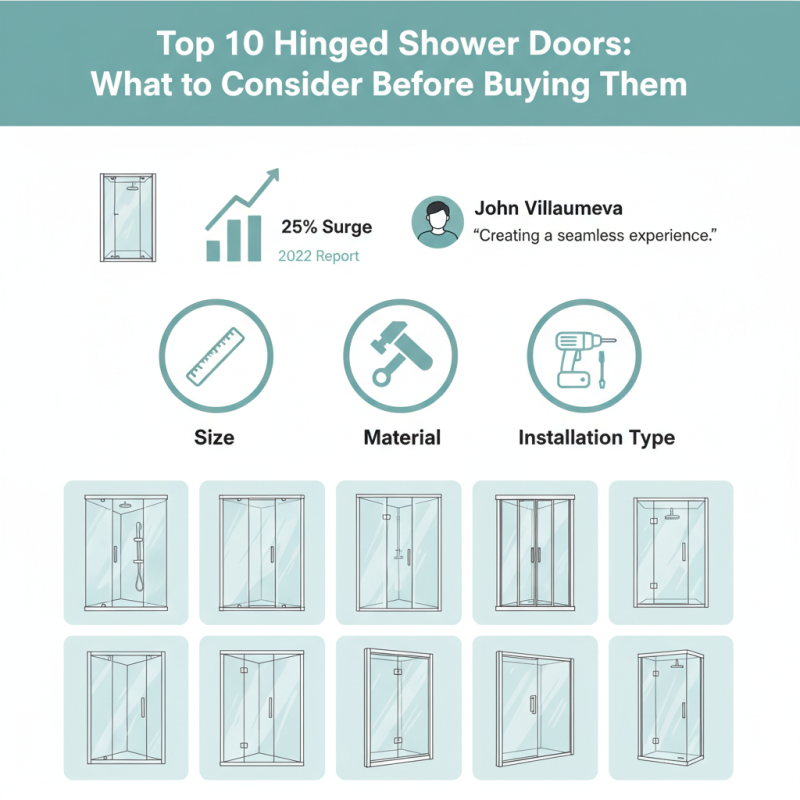 Top 10 Hinged Shower Doors: What to Consider Before Buying Them