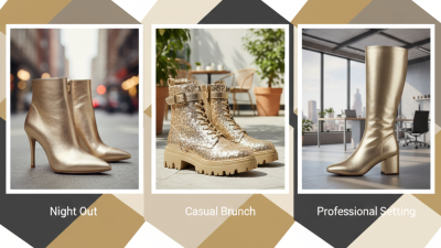 How to Choose the Perfect Ladies Gold Boots for Any Occasion