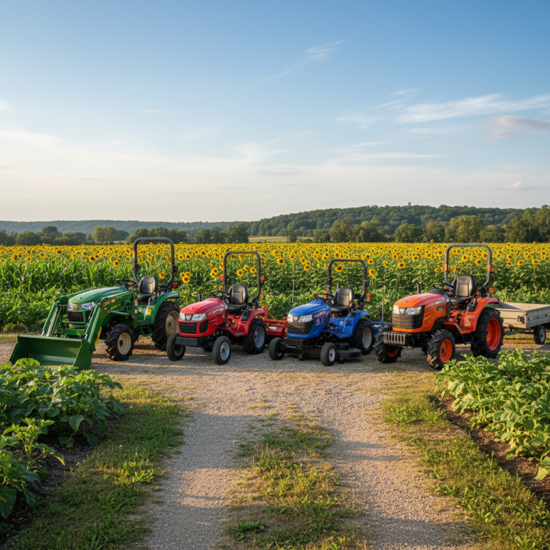 Top Home Tractors for Your Small Farm and Gardening Needs