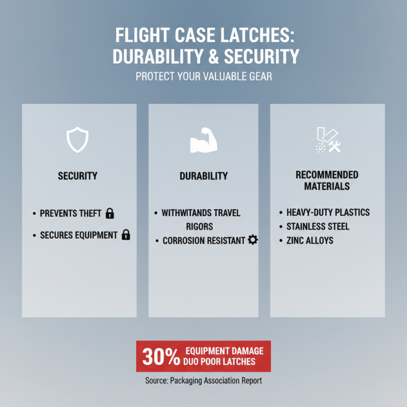 How to Choose the Right Flight Case Latch for Your Equipment Needs
