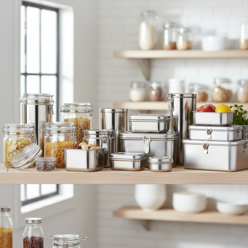 How to Choose the Best Metal Containers for Food Storage and Organization