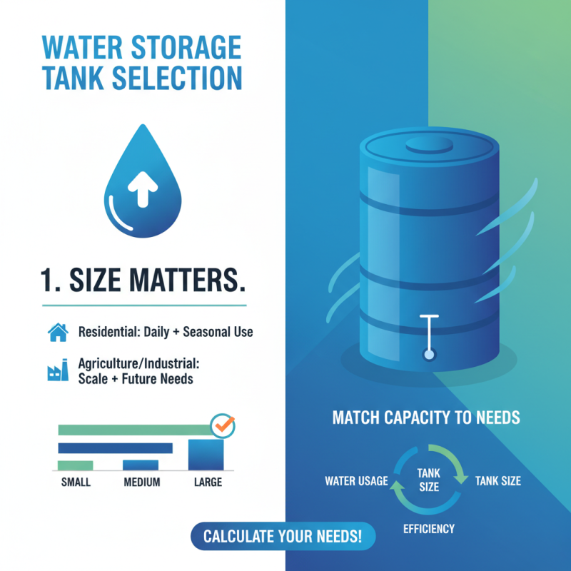 2025 Guide: How to Choose the Right Water Storage Tanks for Your Needs