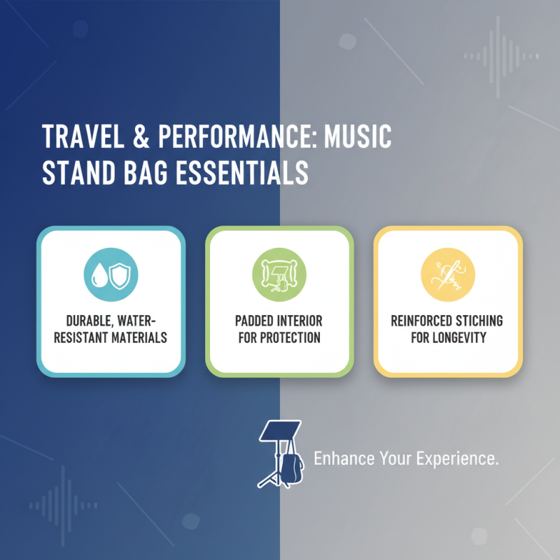 How to Choose the Best Music Stand Carrying Bag for Travel and Performance