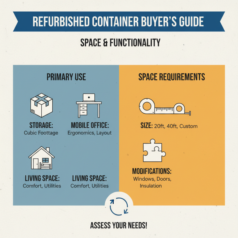 How to Choose the Best Refurbished Container for Your Needs