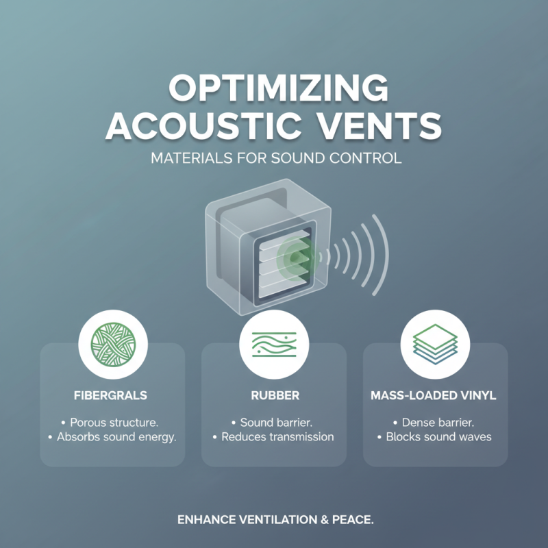Top 10 Tips for Optimizing Acoustic Vents for Better Sound Control