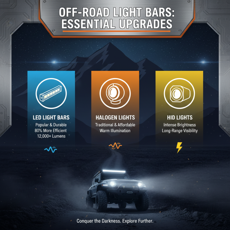Why Choose an Off Road Light Bar for Your Vehicle Enhancement Needs