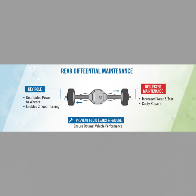 Why Is the Rear End Differential Important for Vehicle Performance?