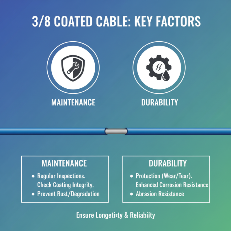 Understanding the Benefits and Applications of 3 8 Coated Cable for Your Projects