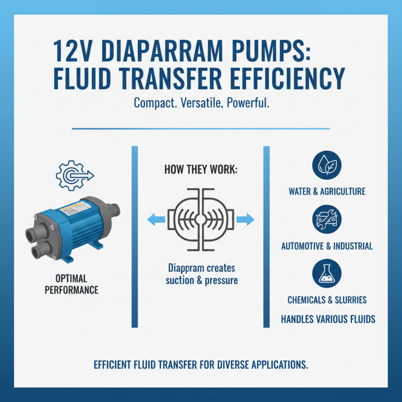 Top 10 Best 12V Diaphragm Pumps for Efficient Fluid Transfer