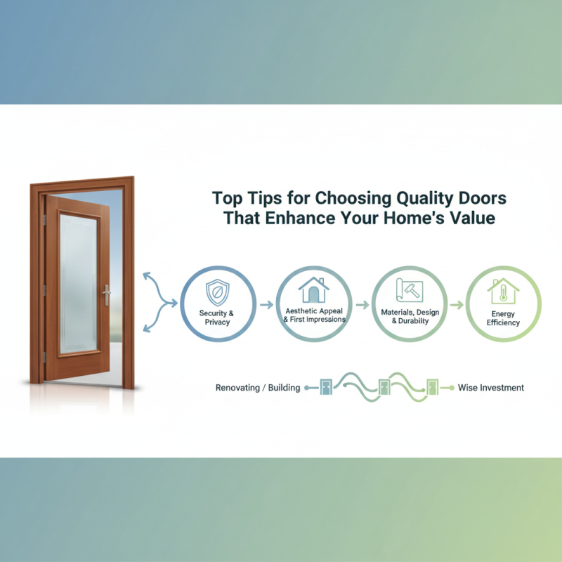 Top Tips for Choosing Quality Doors That Enhance Your Home's Value