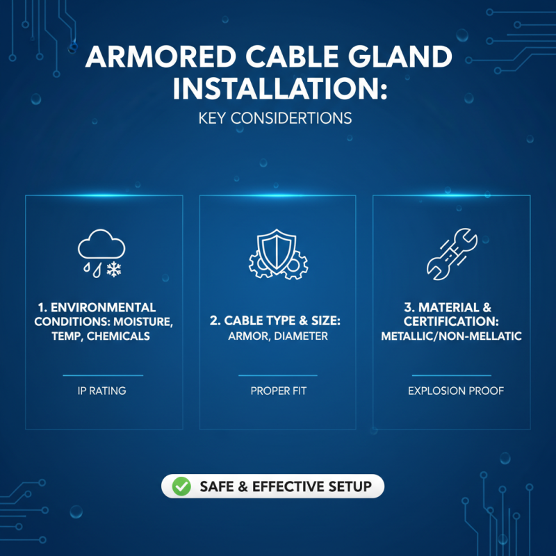 How to Choose the Right Armoured Cable Gland for Your Electrical Needs